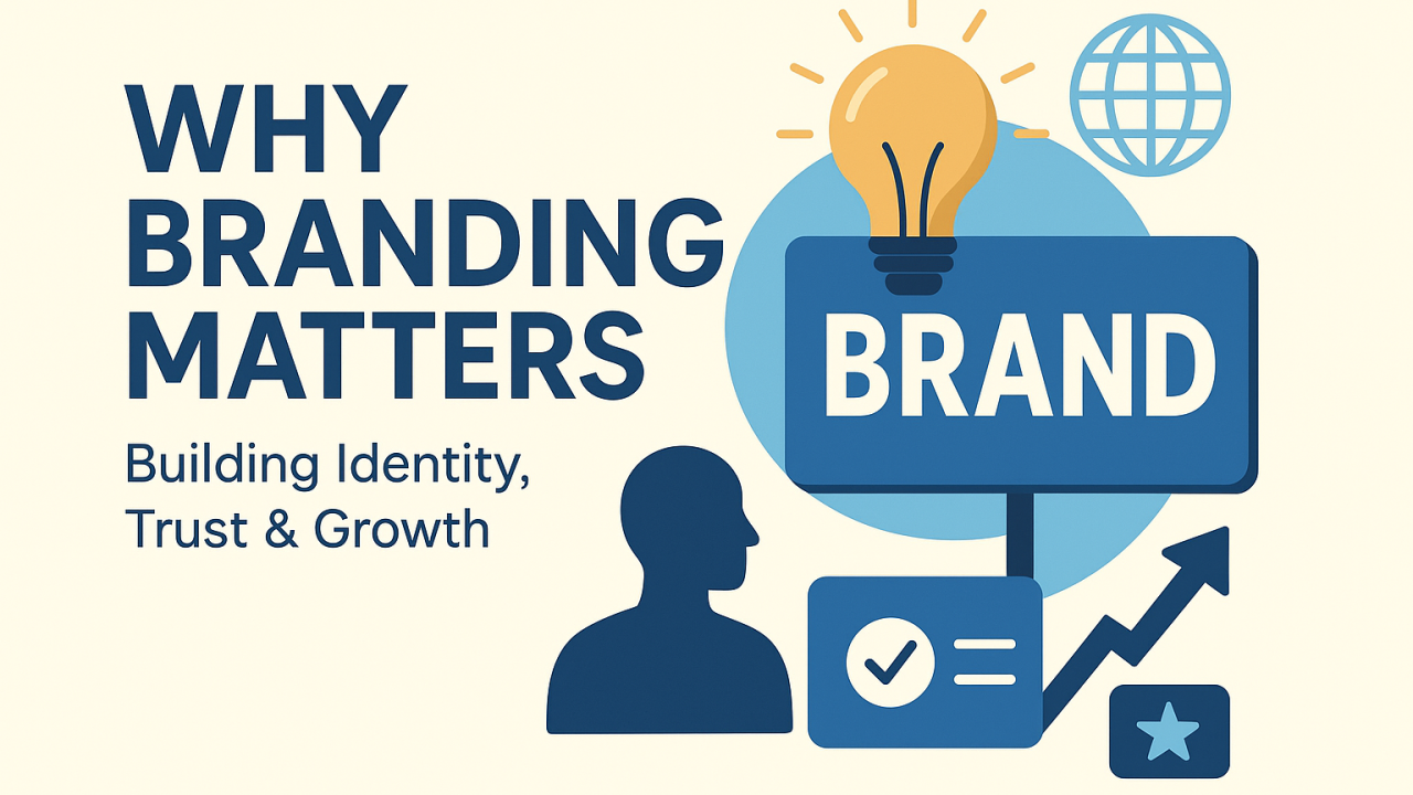 Why Branding Matters: Building Identity, Trust & Growth